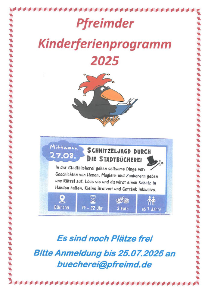 Ferienprogramm 2025